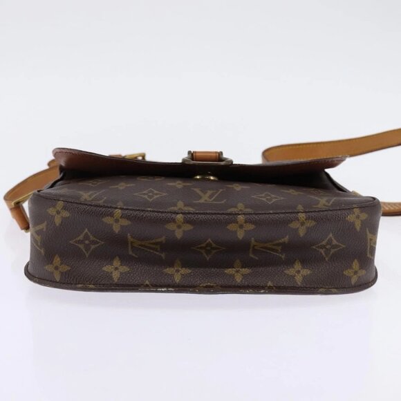 LOUIS VUITTON Monogram Saint Cloud GM Shoulder Bag M51242 LV Auth 147693 - Picture 7 of 16